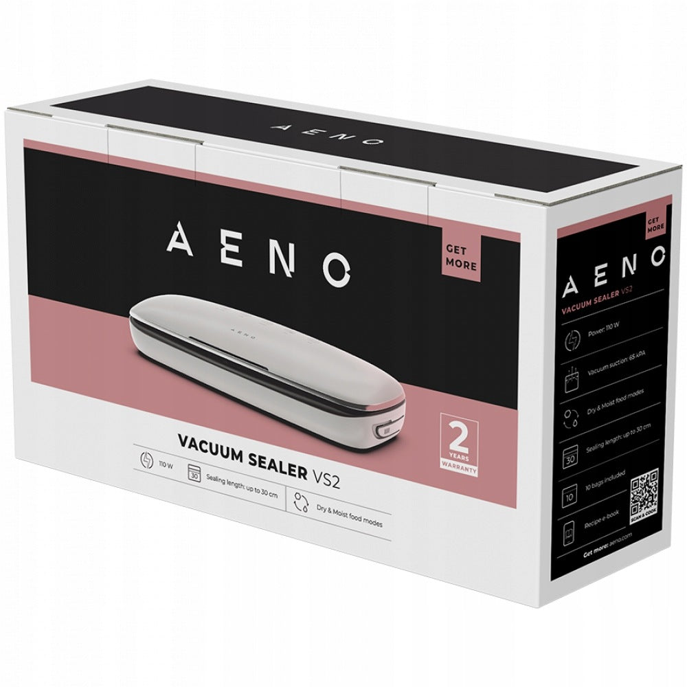 Vacuum welding machine 120W Aeno VS2 white Manufacturer code AVS0002