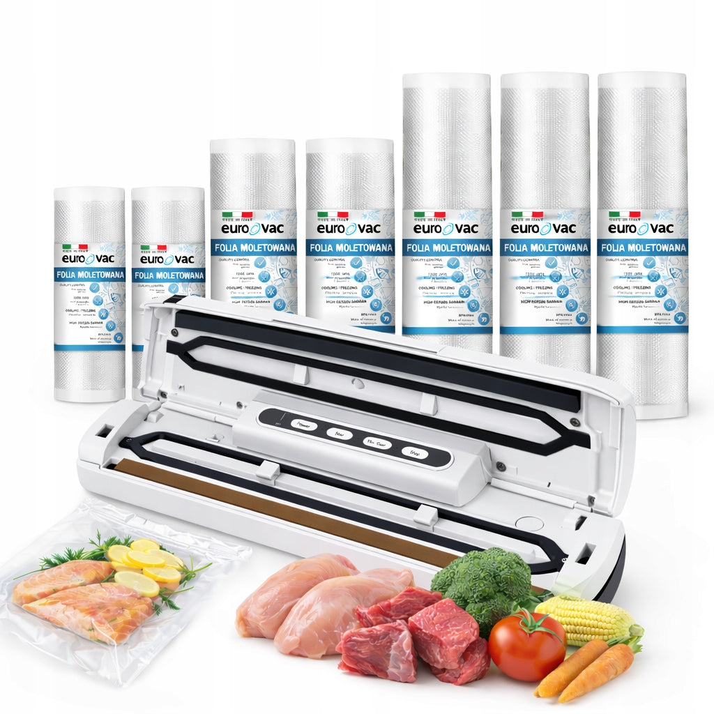 Vacuum welding machine 30cm 110W + EuroVac moletized film for welding machine x7