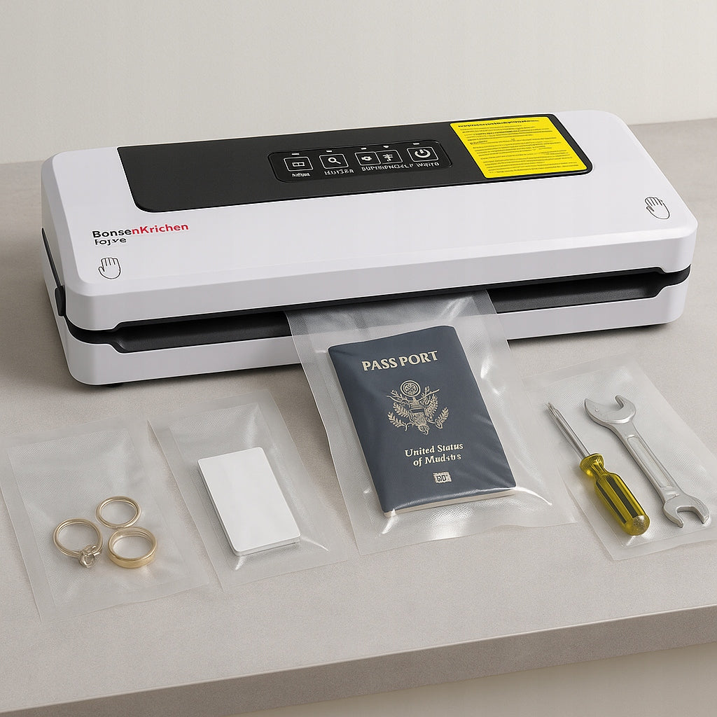 Vacuum welding machine Bonsenkitchen VS2000 125W food packaging machine Brand Bonsenkitchen