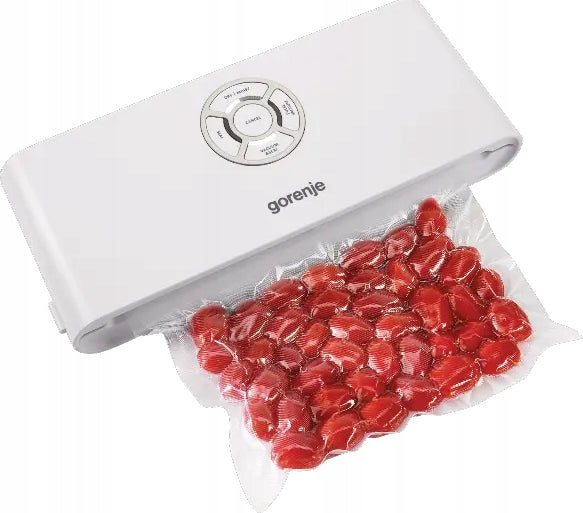 Vacuum welding machine Gorenje VS120W White + 10 bags included 750 mbar Model VS120W
