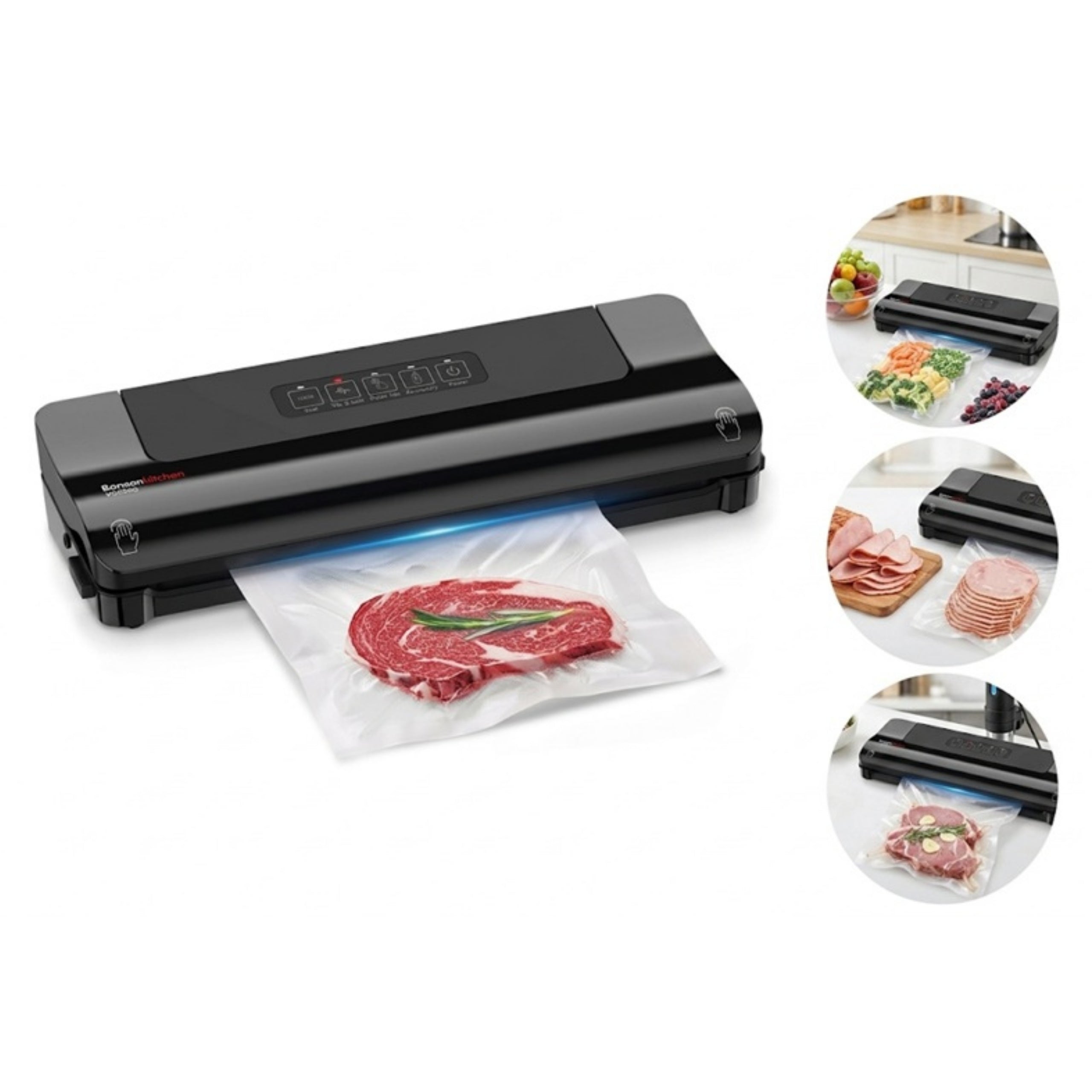 Vacuum welding machine for food Bonsenkitchen 125W Touch