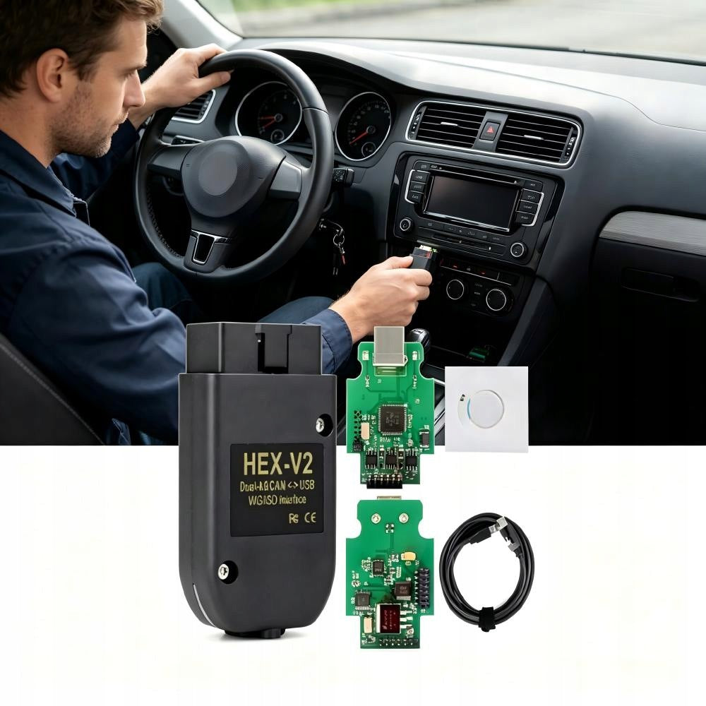 Vag-com VCDS OBD2 HEX-V2 Premium V25.3 Diagnostic Interface 2026
