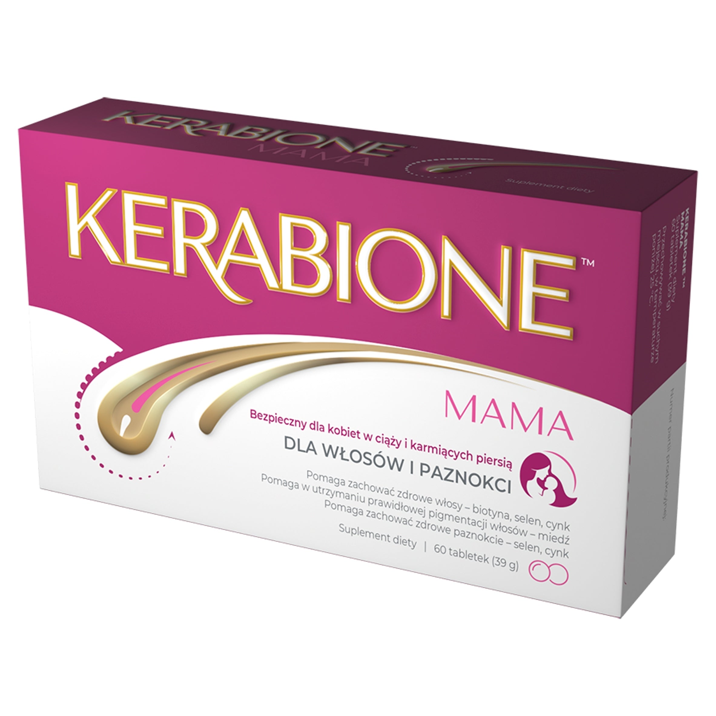 Valentis Kerabione Mom Tablets for Pregnant Women 60 Pack Gluten Free