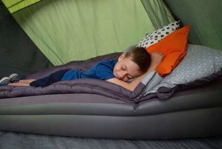 Vango HIGH RISE DOUBLE FLOCKED AIRBED mattress Color gray