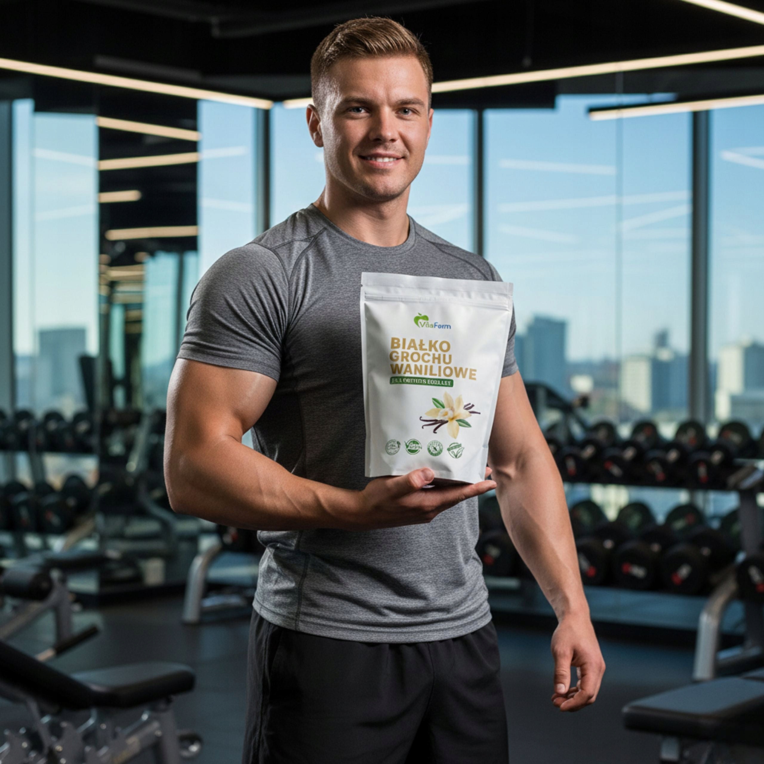 Vanilla Pea Protein Isolate 500 g Creatine Monohydrate 500g Muscle Expiration date at least six months from the date of purchase