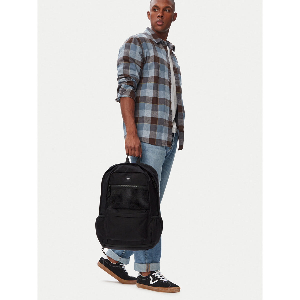 Vans Men's Backpack Black VN000STXBLK1 Packaging status original