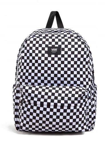 Vans Old Skool Check Backpack - black / white