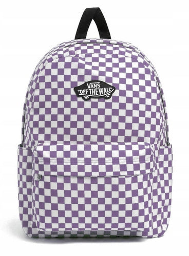 Vans Old Skool Grom Check Backpack - prism purple