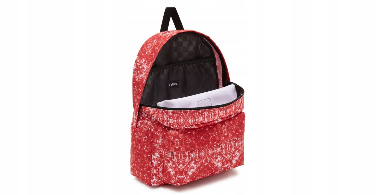 Vans school backpack Realm red h2o red shaded old skool Brand Vans