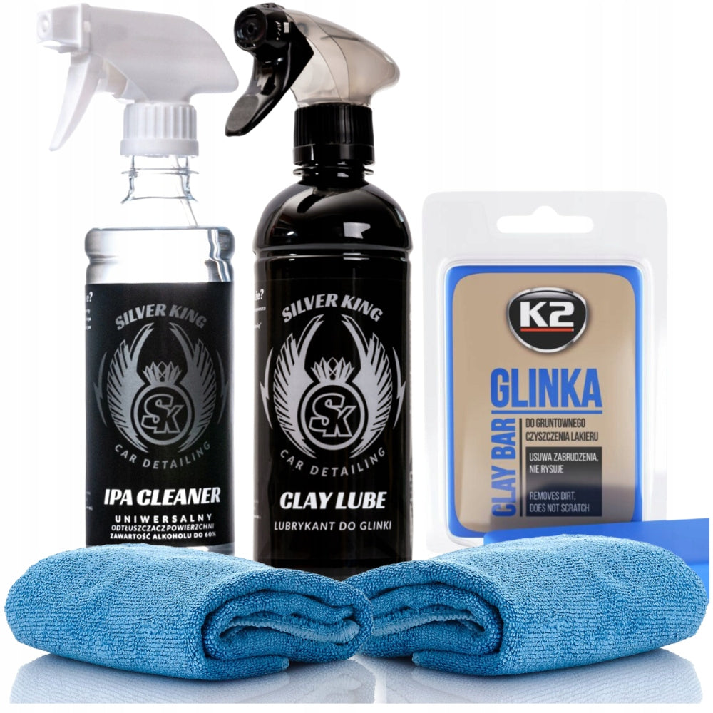 Varnish Cleaning Clay | Clay Lube | IPA + Microfiber