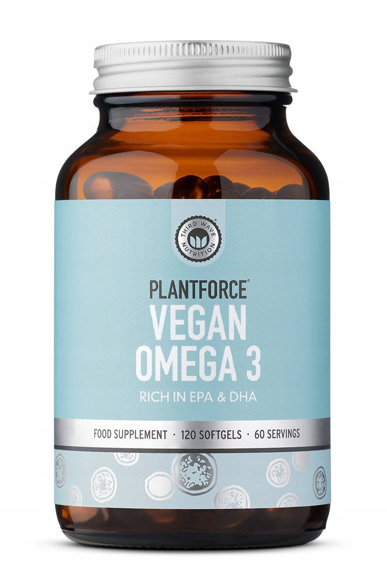 Vegan Omega-3 (DHA/EPA) Plantforce (60 servings)