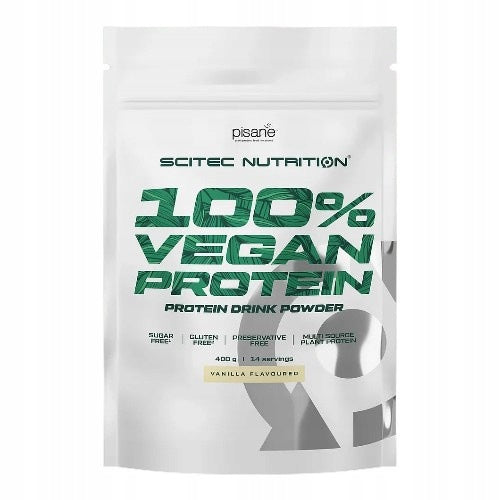 Vegan Protein SCITEC 100% Vegan Protein 400g Vanilla Mass Conditioner Expiration date at least six months from the date of purchase