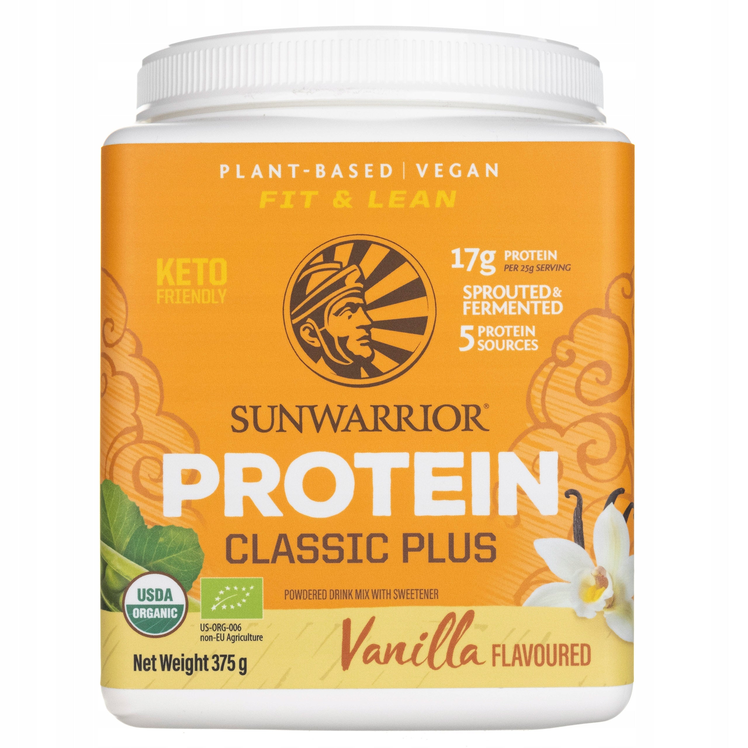 Vegan Protein Supplement Sunwarrior KETO WEGE VEGE PLANT 375 g Expiration date at least 1 year from the date of purchase