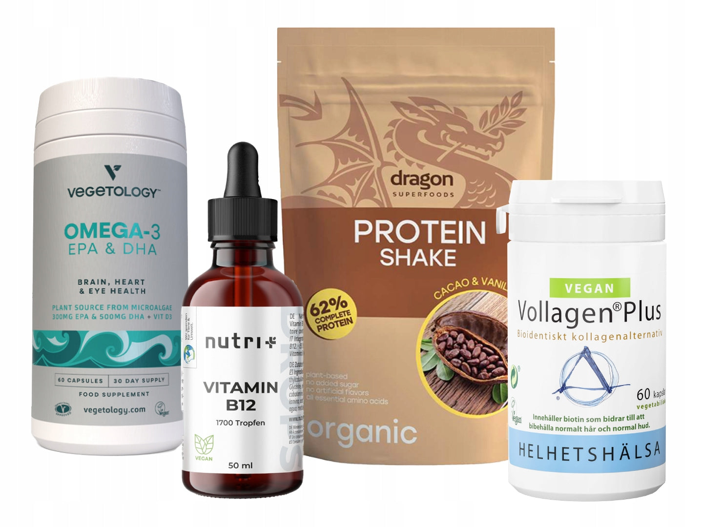 Vegan pea protein vege vegan Brand Dragon Superfoods