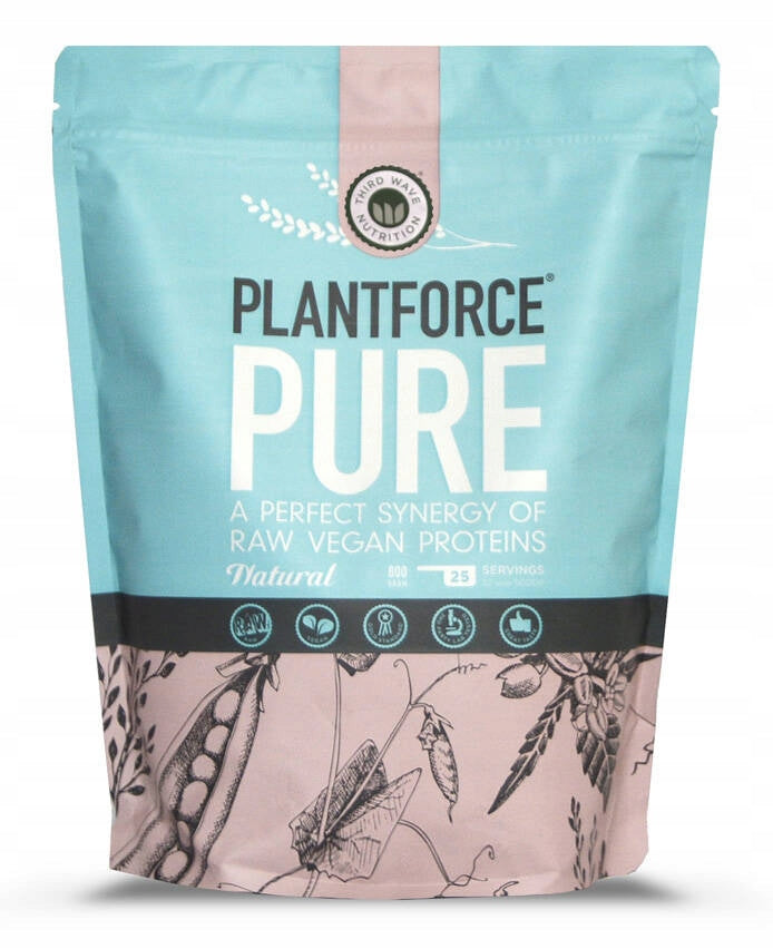 Vegan protein Plantforce PURE - tasteless (25 servings/800g)