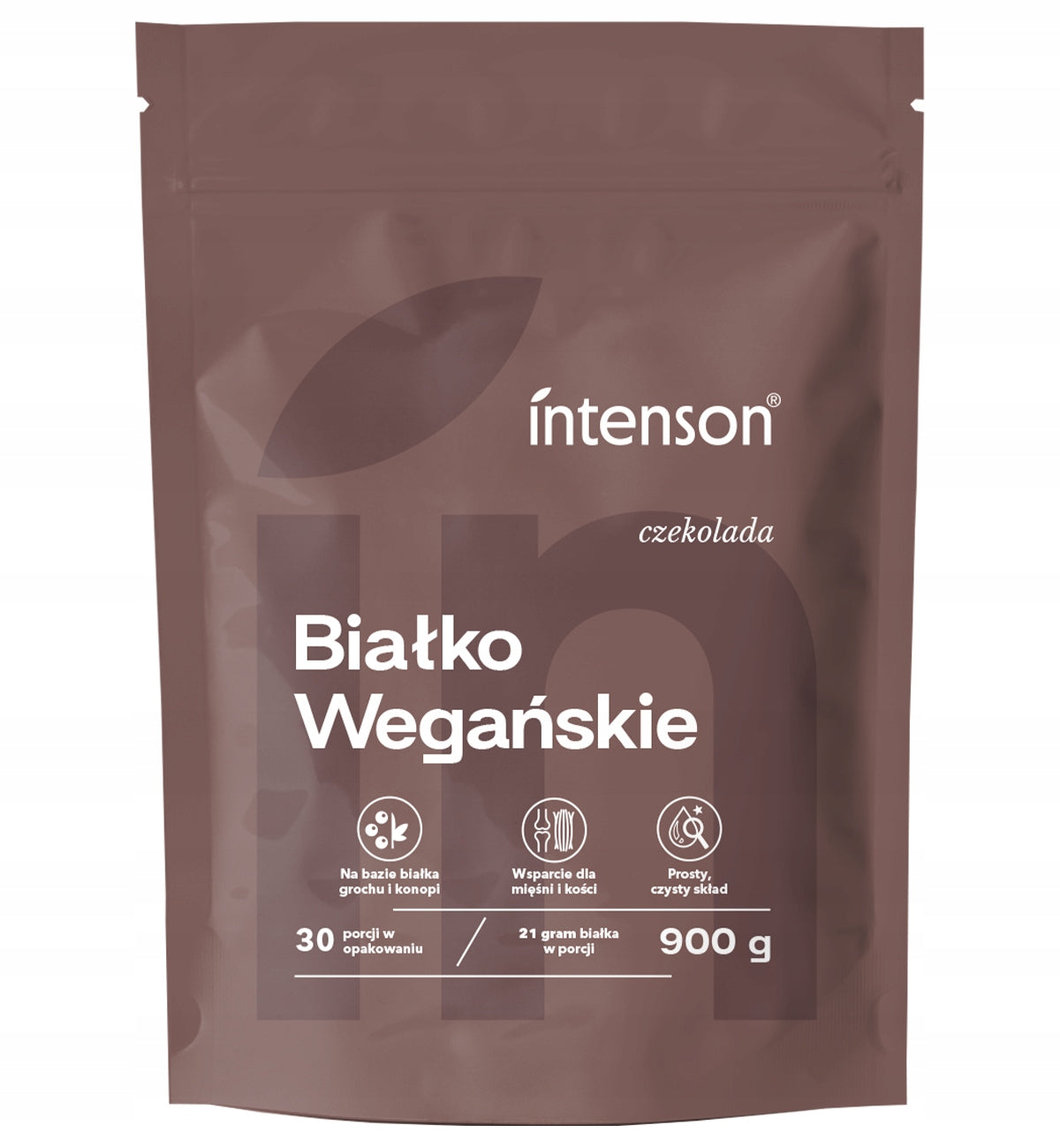 Vegetable Protein Intenson LACTOSE FREE SUGAR Chocolate 1,8kg Set of 2x900 g Expiration date at least 1 year from the date of purchase