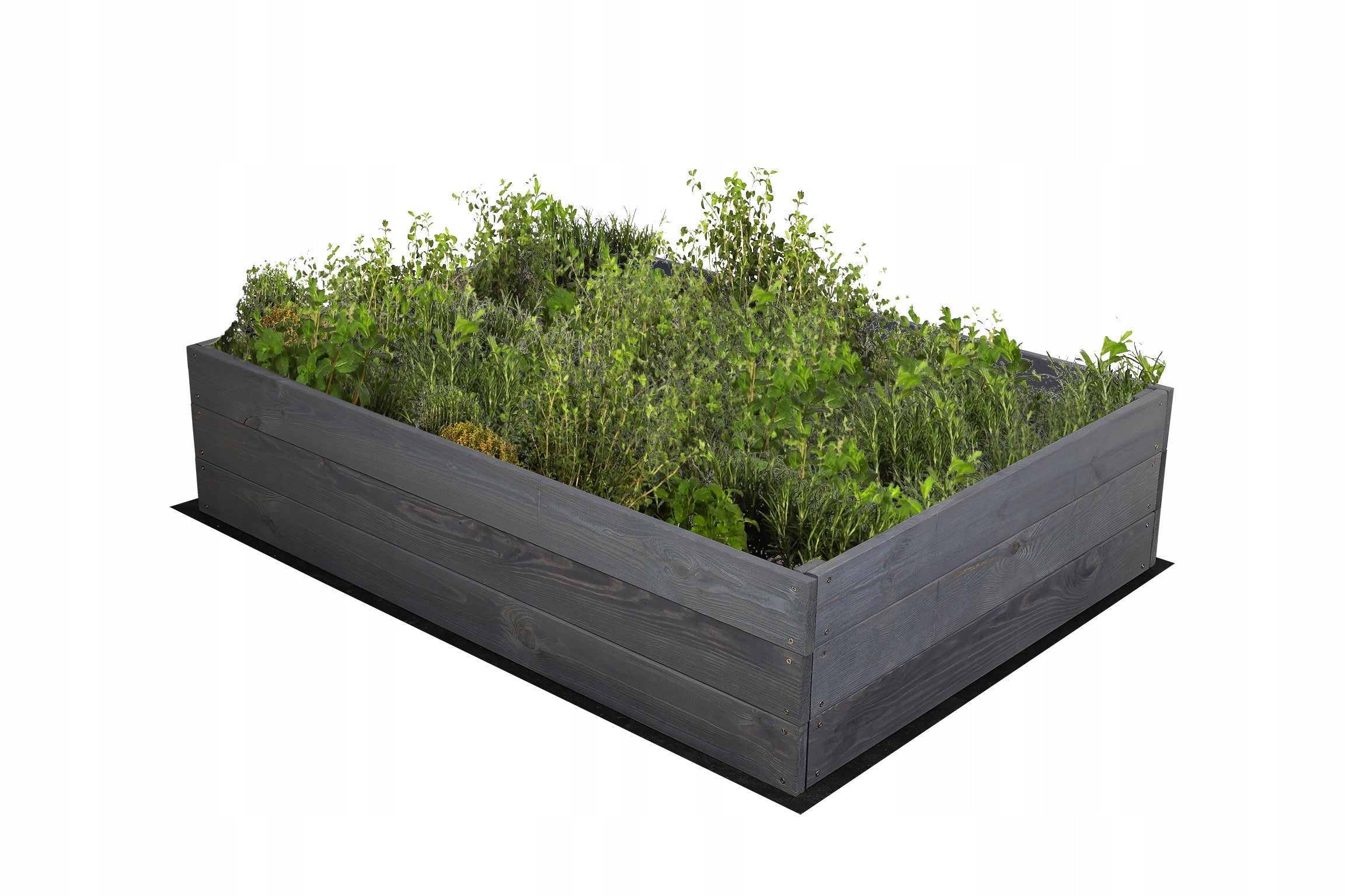 Vegetable impregnation chest vegetable garden inspection planter bed 27x120x80 Packaging status original
