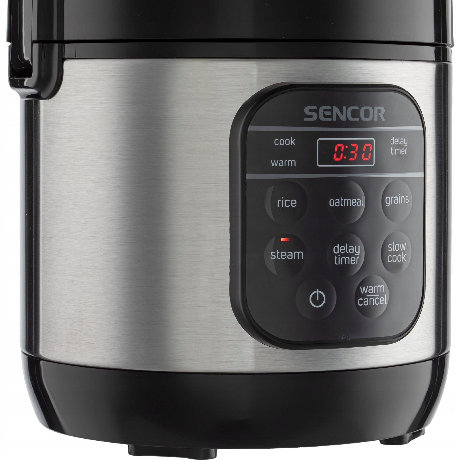 Vegetable rice cooking pot RICE COOKER 0,6L 360W silver Sencor SRM 0650SS Capacity 0.6 l
