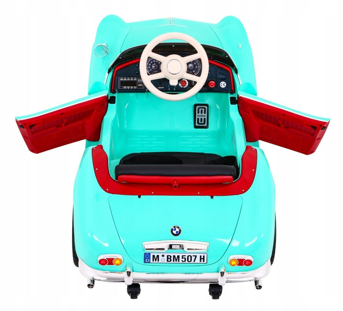 Vehicle BMW 507 Retro for children Green Vehicle length 117 cm