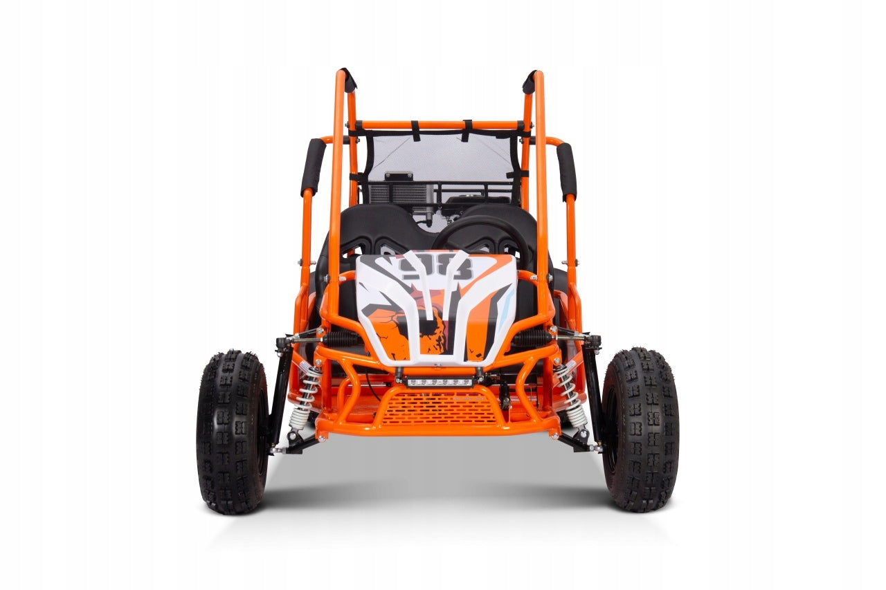 Vehicle BUGGY Combustion LUCKY SEVEN LIFT Orange Information regarding product safety and compliance For use under direct adult supervision