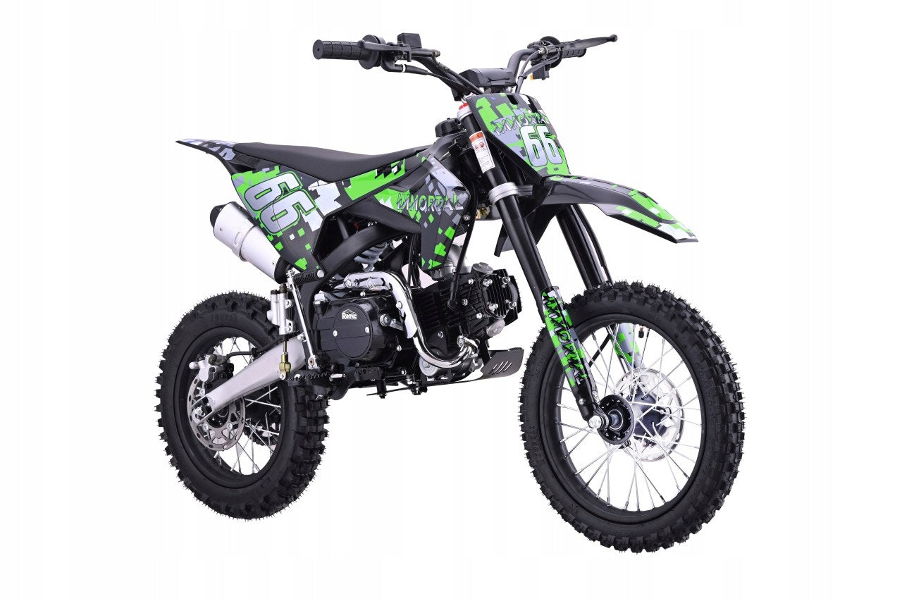 Vehicle Motor Combustion 110CM IMMORTAL Green Cross for Teenager Brand Ramiz