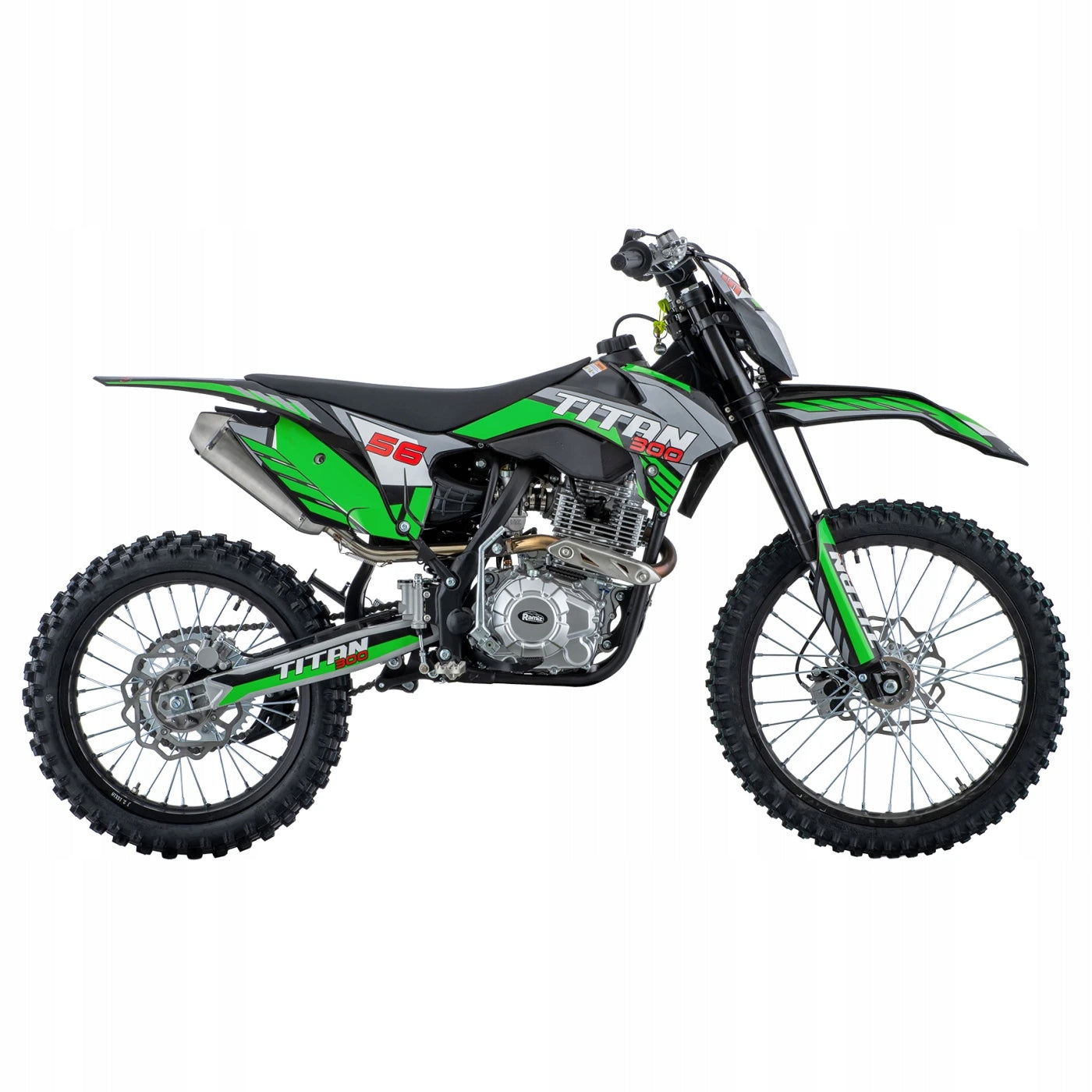 Vehicle Motor Combustion TITAN 300cc Green Packaging status original