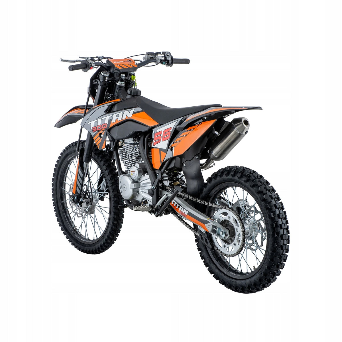 Vehicle Motor Combustion TITAN 300cc Orange Brand Ramiz