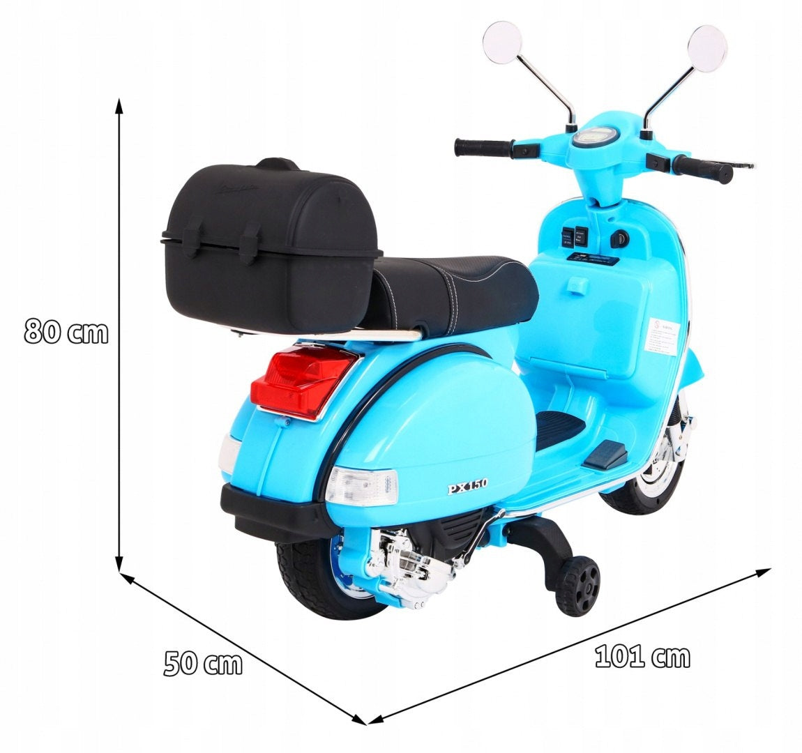 Vehicle Scooter Vespa Blue Packaging status original