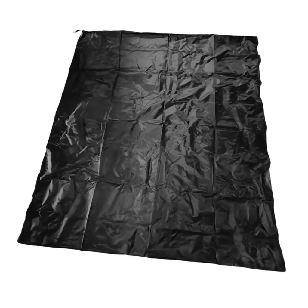 Vehicle Side Shower Tent Bathroom Overland Portable Toilet Stall Black Additional features none
