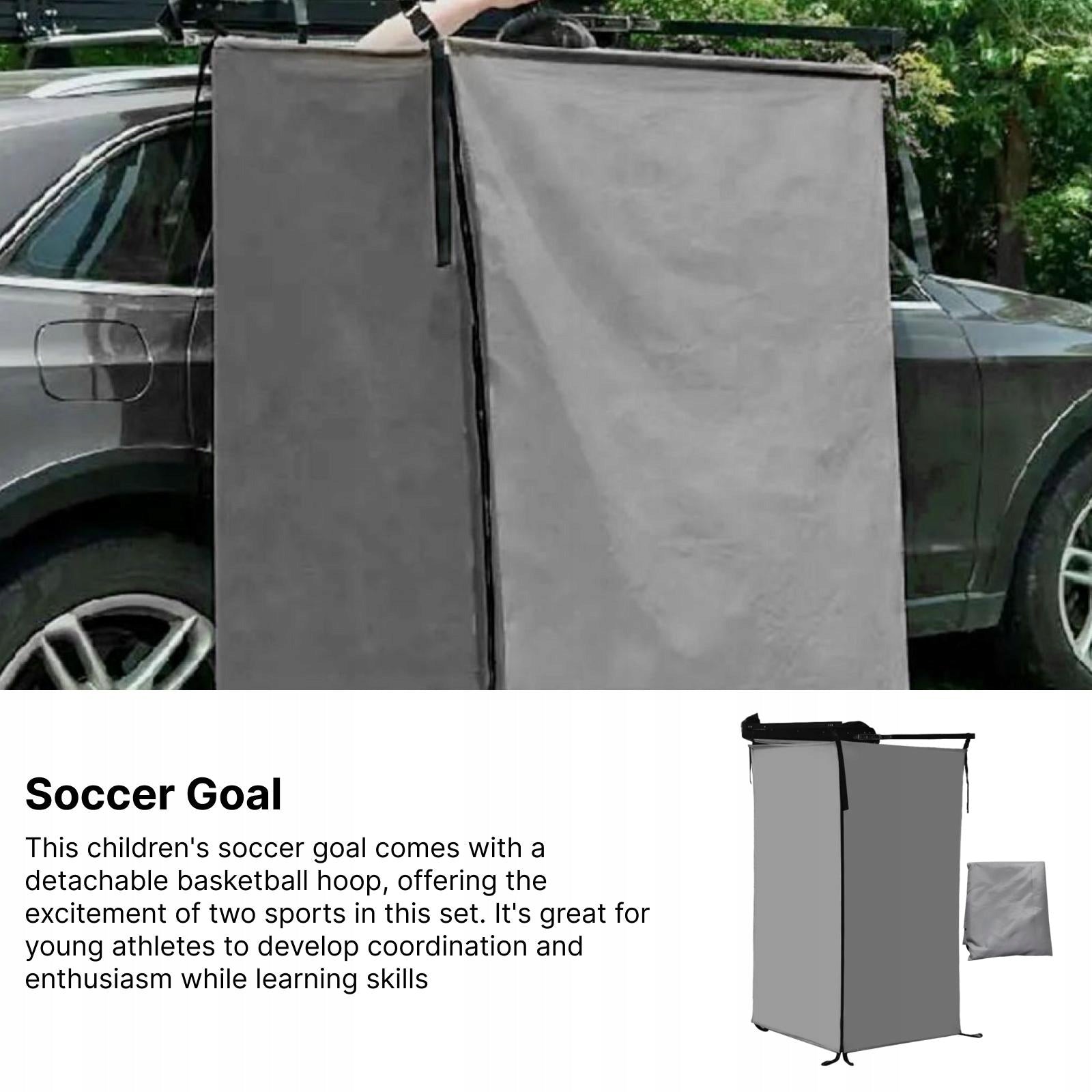 Vehicle Side Shower Tent Portable Hiking Outdoor Shower Room Dressing Gray Model Car Side Shower Tent
