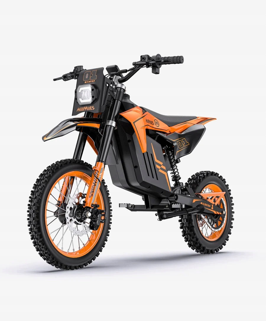 Vehicles Electric motorcycles HillMiles 3000W 48V 25Ah 60km/h Bluetooth Packaging status original