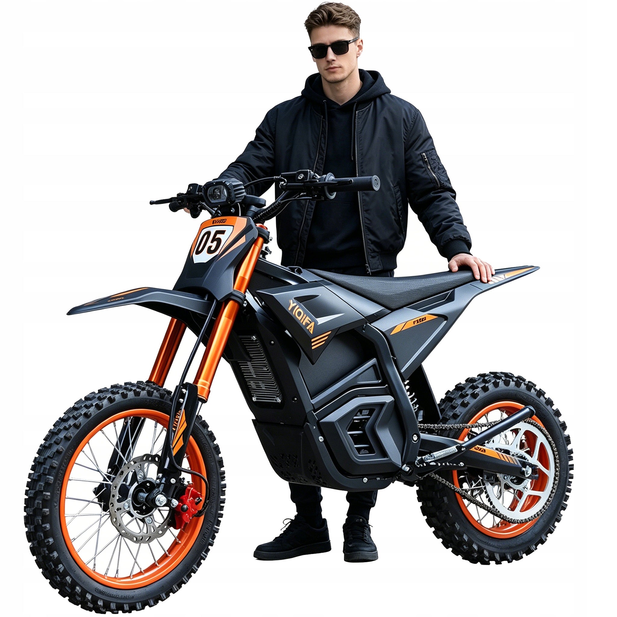Vehicles Motorcycles Off-road YIQIFA M5 2500W 48V 20.8AH 55KM/H