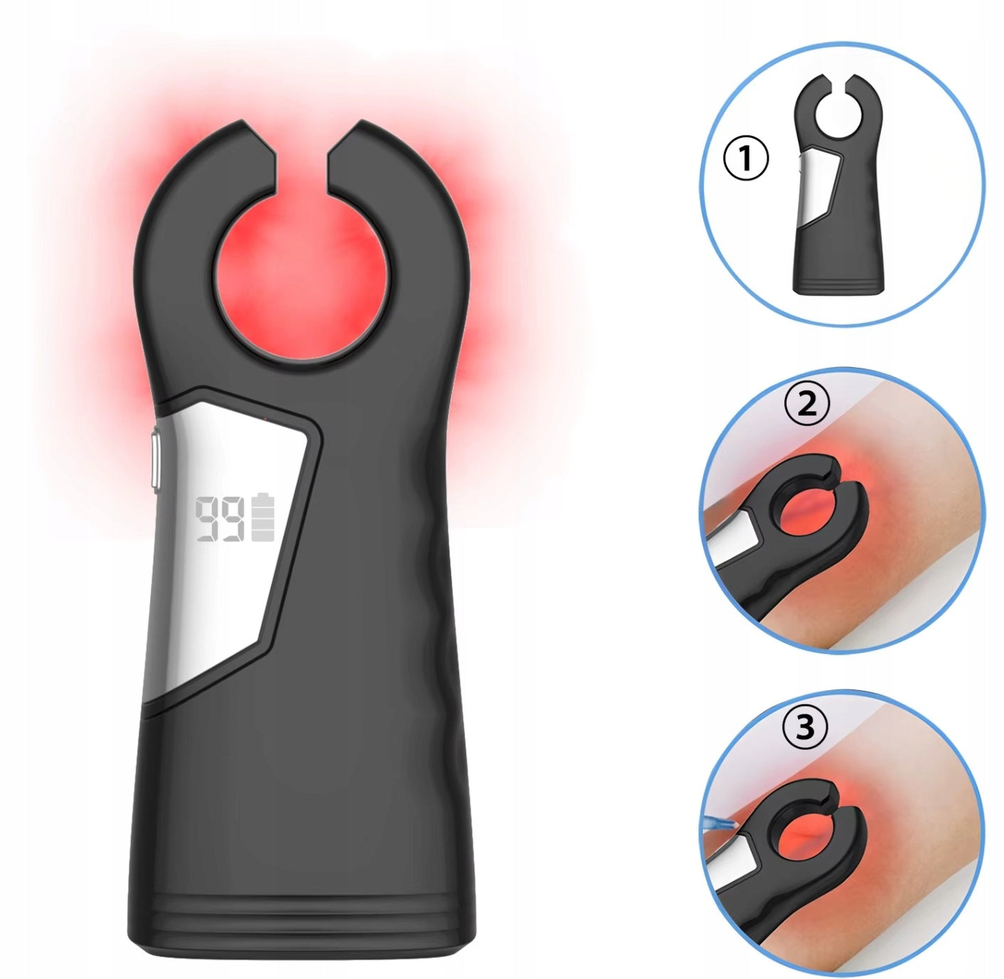 Vein Locator - Handheld LED Infrared Blood Vessel Scanner Medical device no