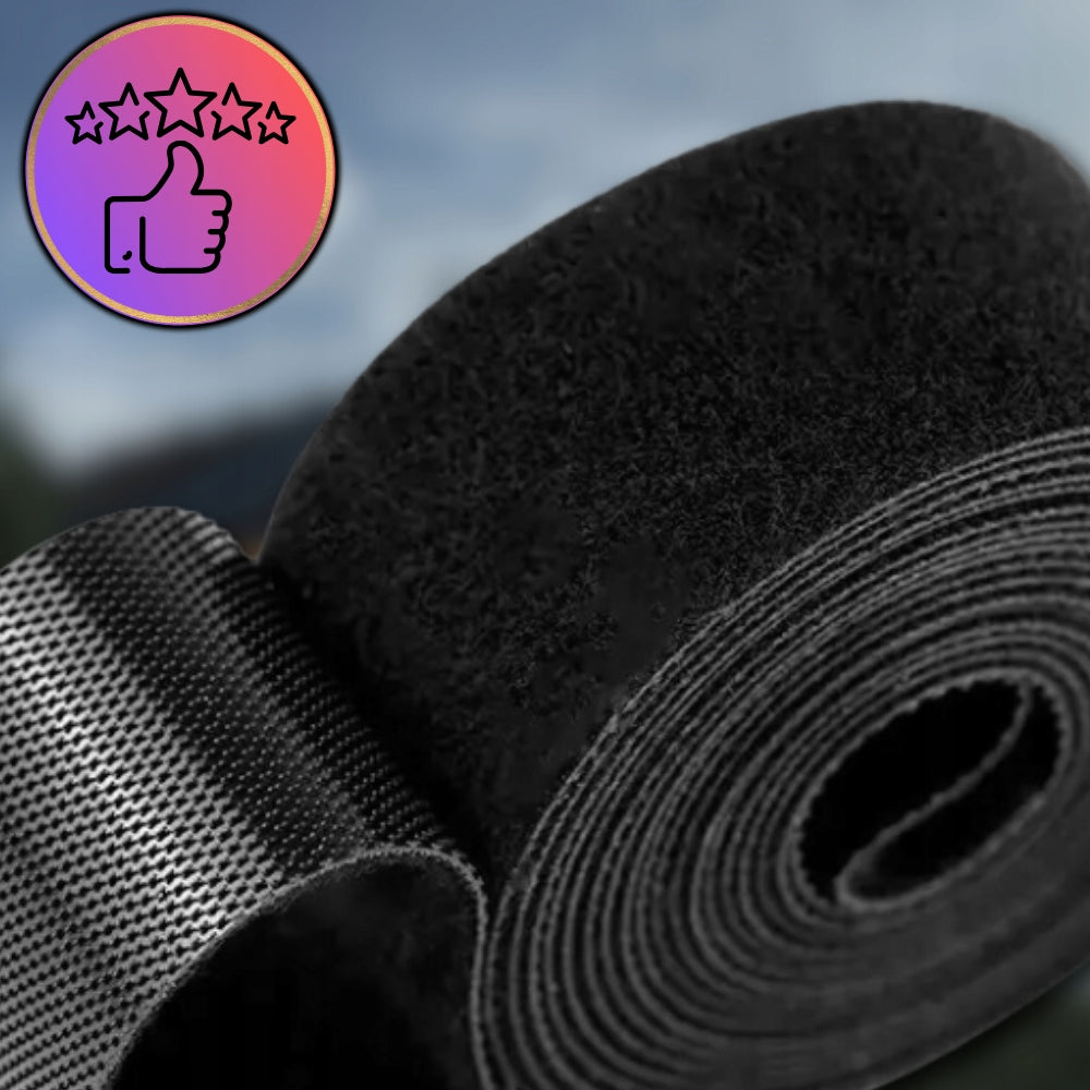 Velcro Tape Velcro Cable Organizer Cable Band Adjustable 10m Black Color black