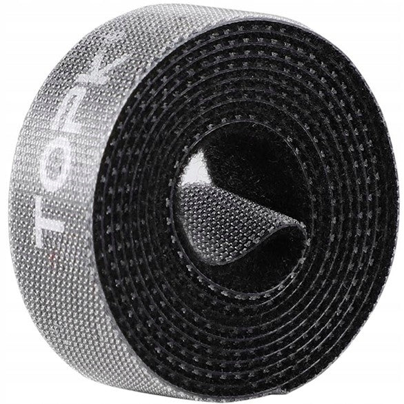 Velcro tape cable organizer band 1M TOPK J01 black