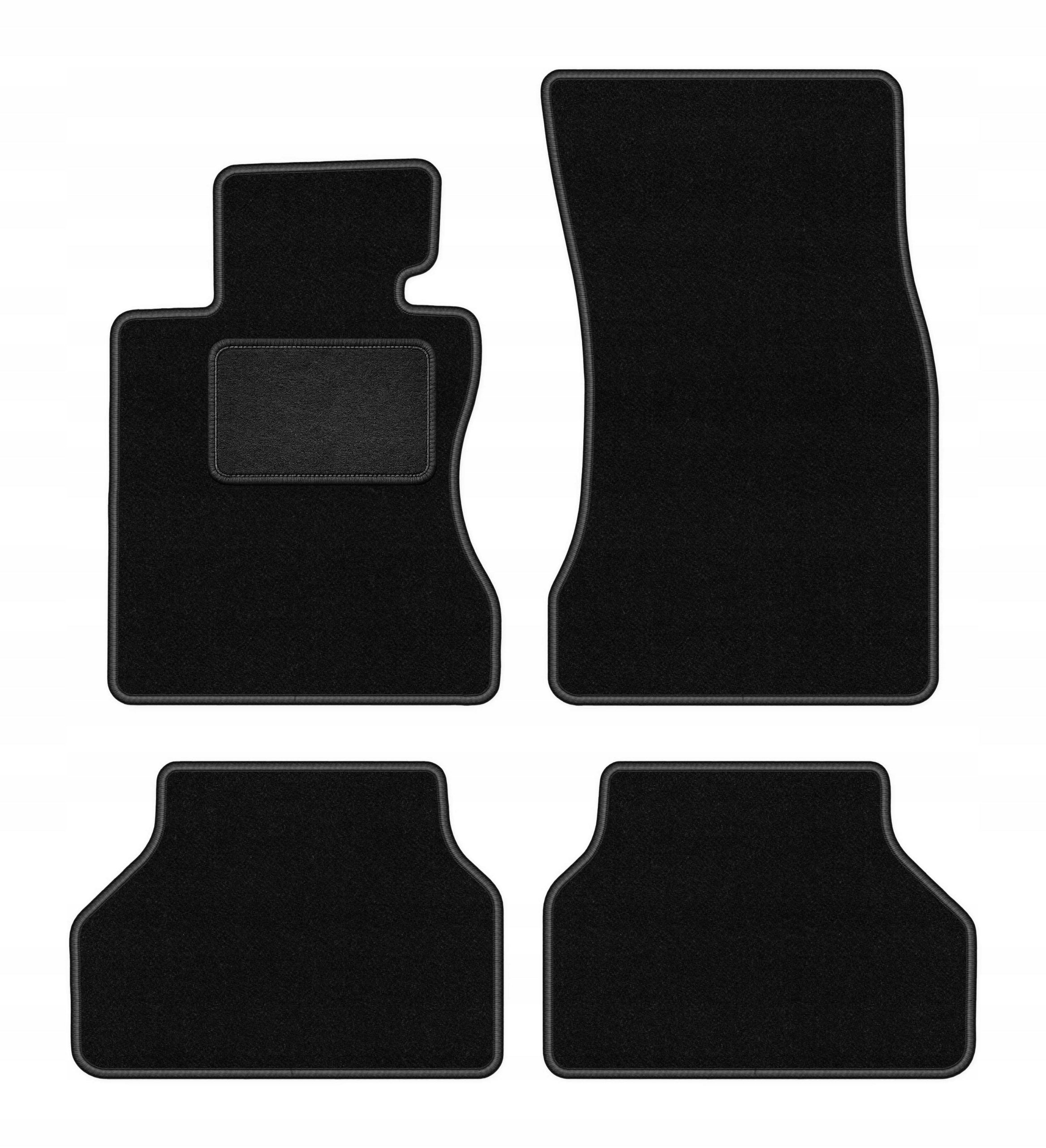 Velour Car Rugs for: BMW 5 E60 sedan (2003-2010)