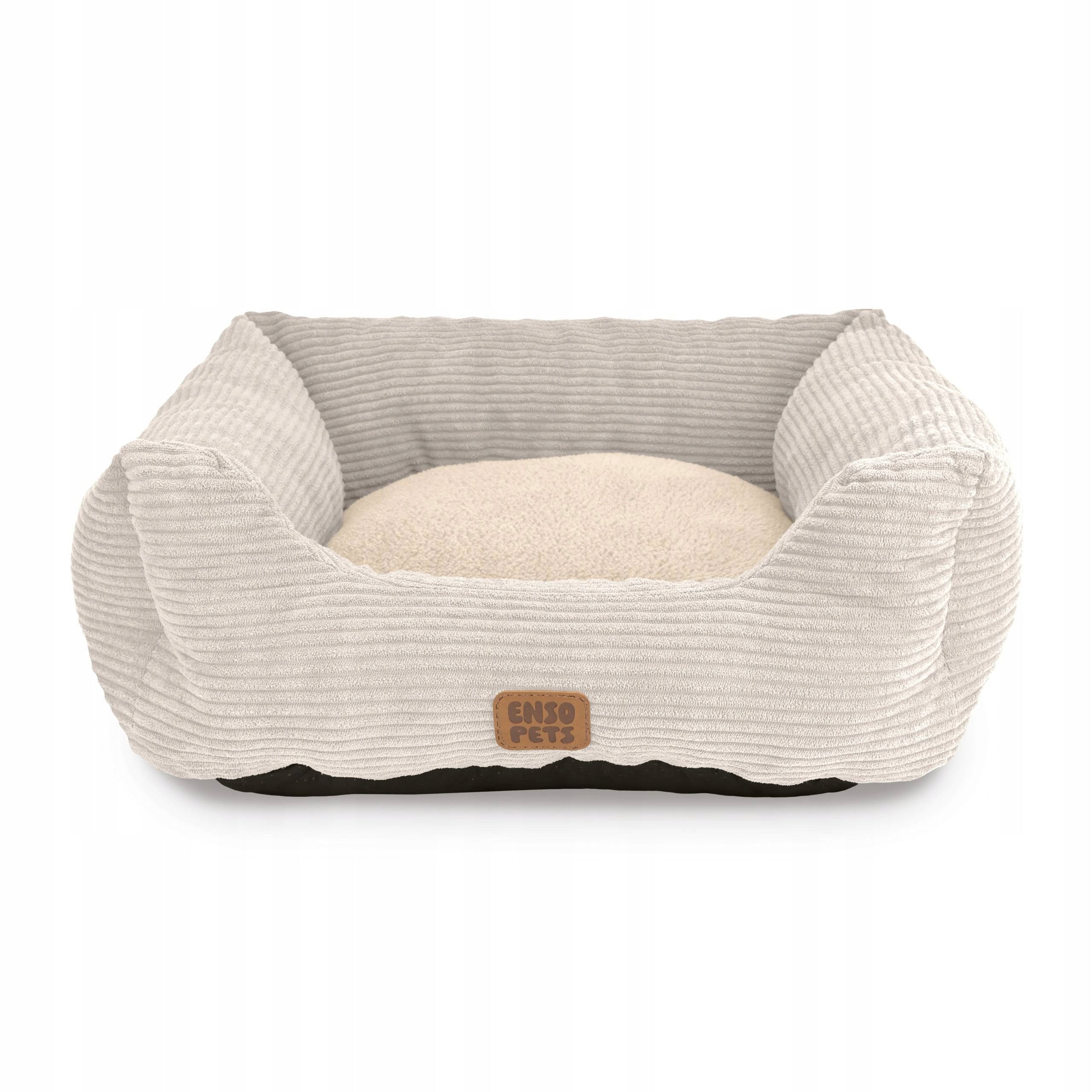Velour cat bed S bedding plush couch soft pillow Manufacturer code EP Bed Velvet 51x45x17 Beige