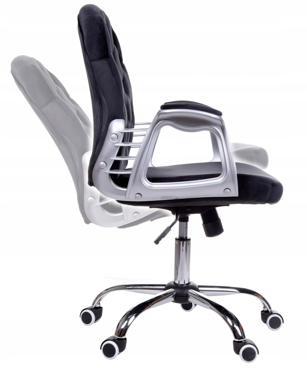 Velour office chair BLACK GIOSEDIO crystals Brand no brand