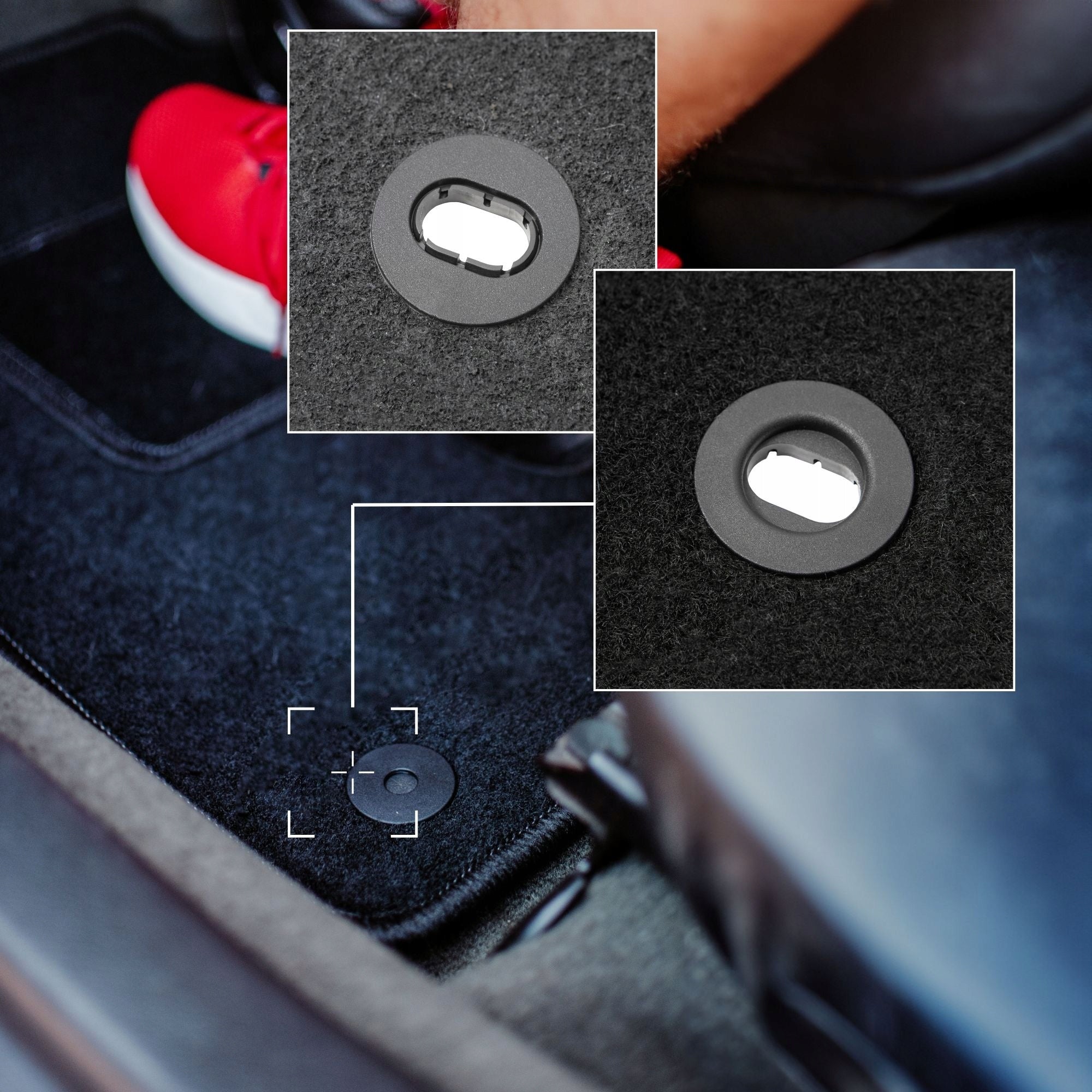 Velour rugs for: Ford S-MAX MK1 minivan (2006-2012) Manufacturer's catalog number KLCW0433