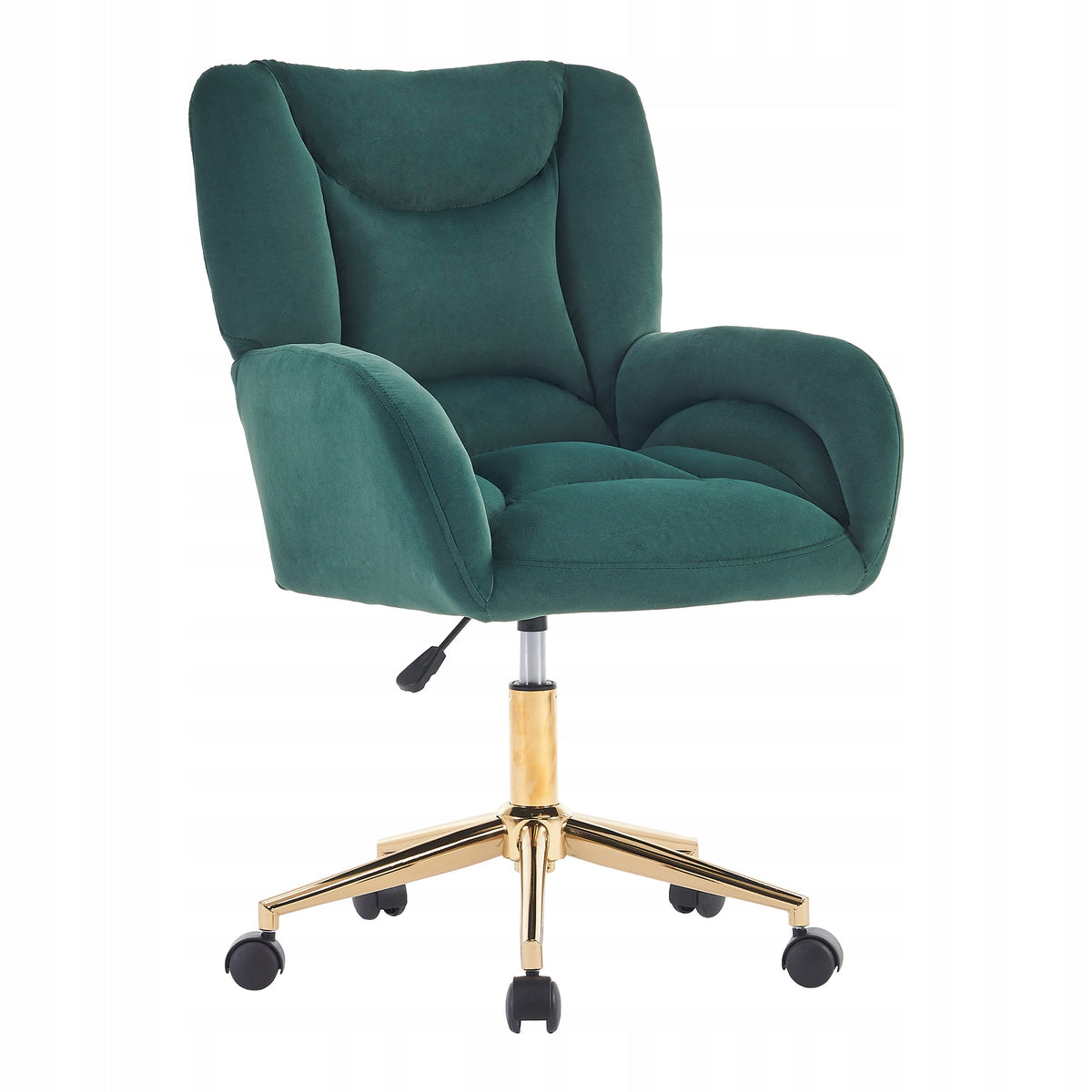Velvet Office Chair, 360 Swivel, Ergonomic, Green, 64x62x97 cm Packaging status original