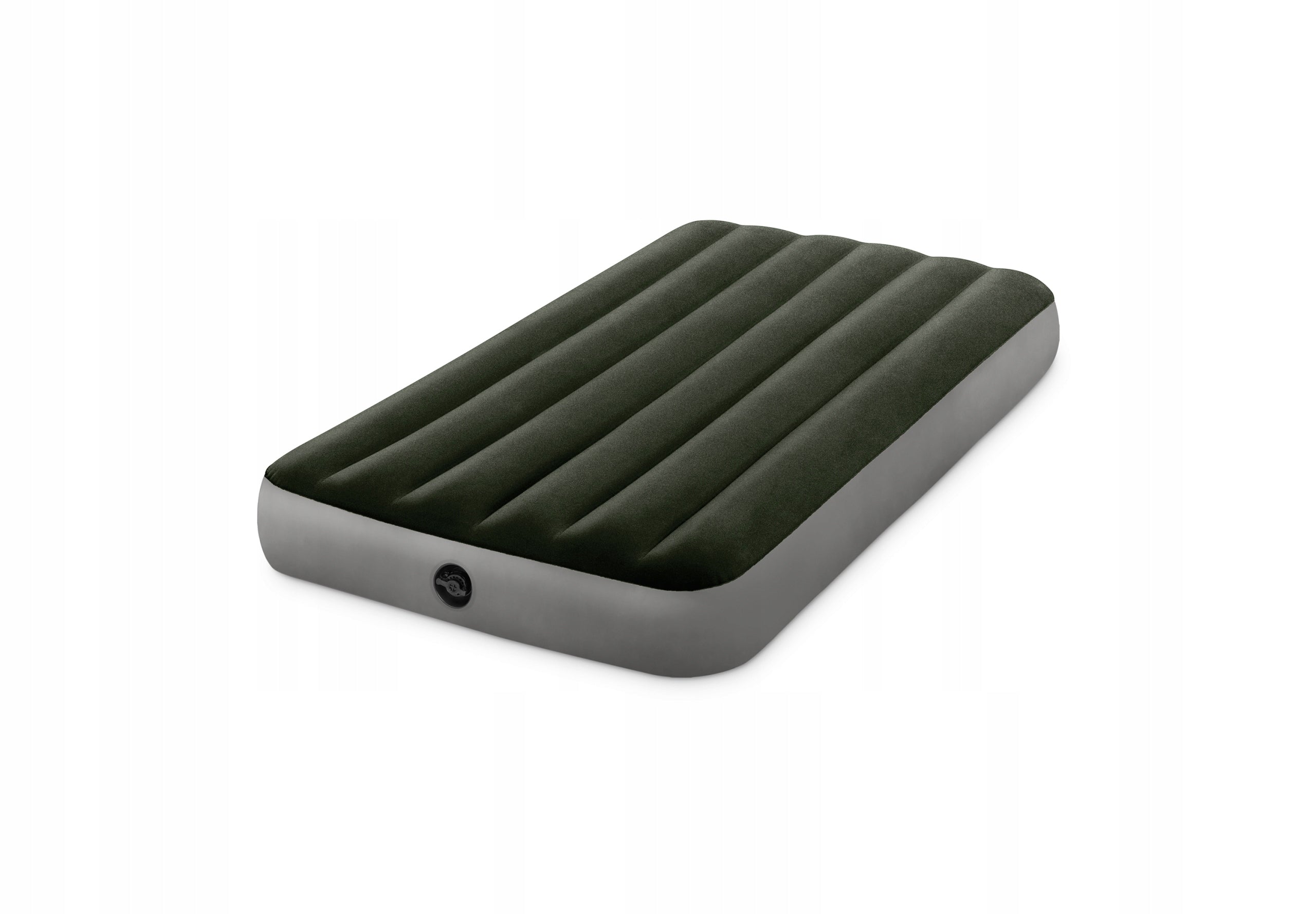 Velvet mattress inflatable sleeping bed INTEX 64107 99x191x25 cm green Manufacturer code 64107