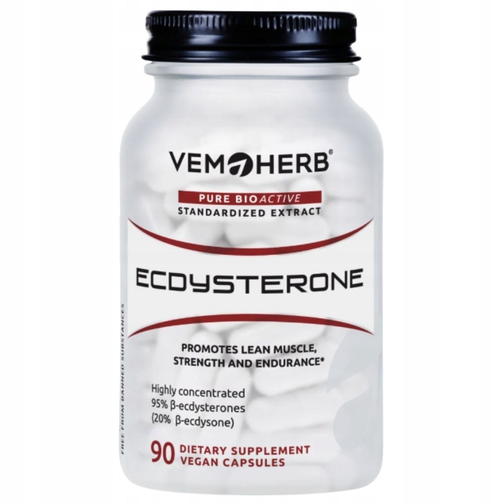 VemoHerb Ecdysterone Beta Ecdysterone Energy Strength 90 kaps