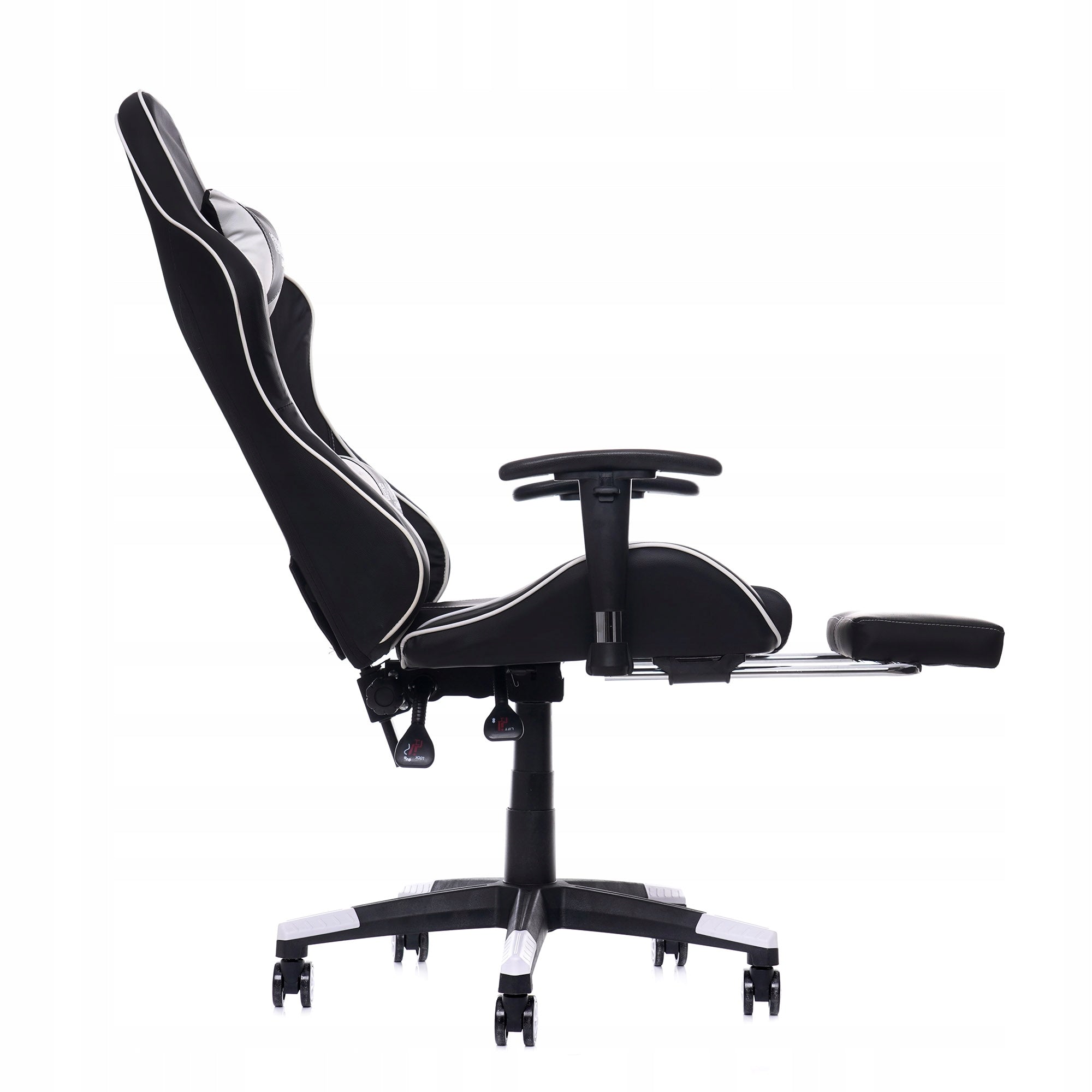 Venom Chairs VER 1.1 gaming chair for player WHITE Upholstery color black and white