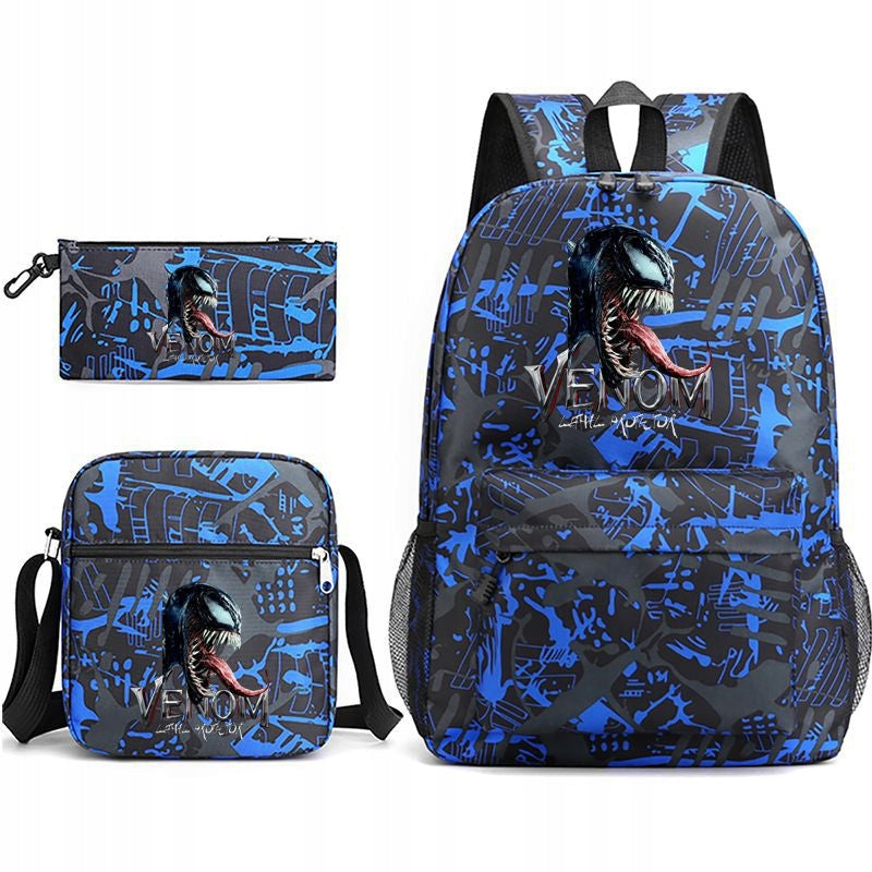 Venom SCHOOL SET BACKPACK BAG PENCIL CASE high quality