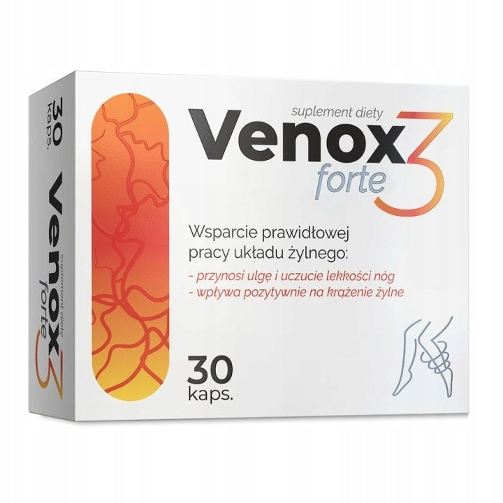 Venox3 forte ruszczyk hesperidin vitamin C 30 capsules