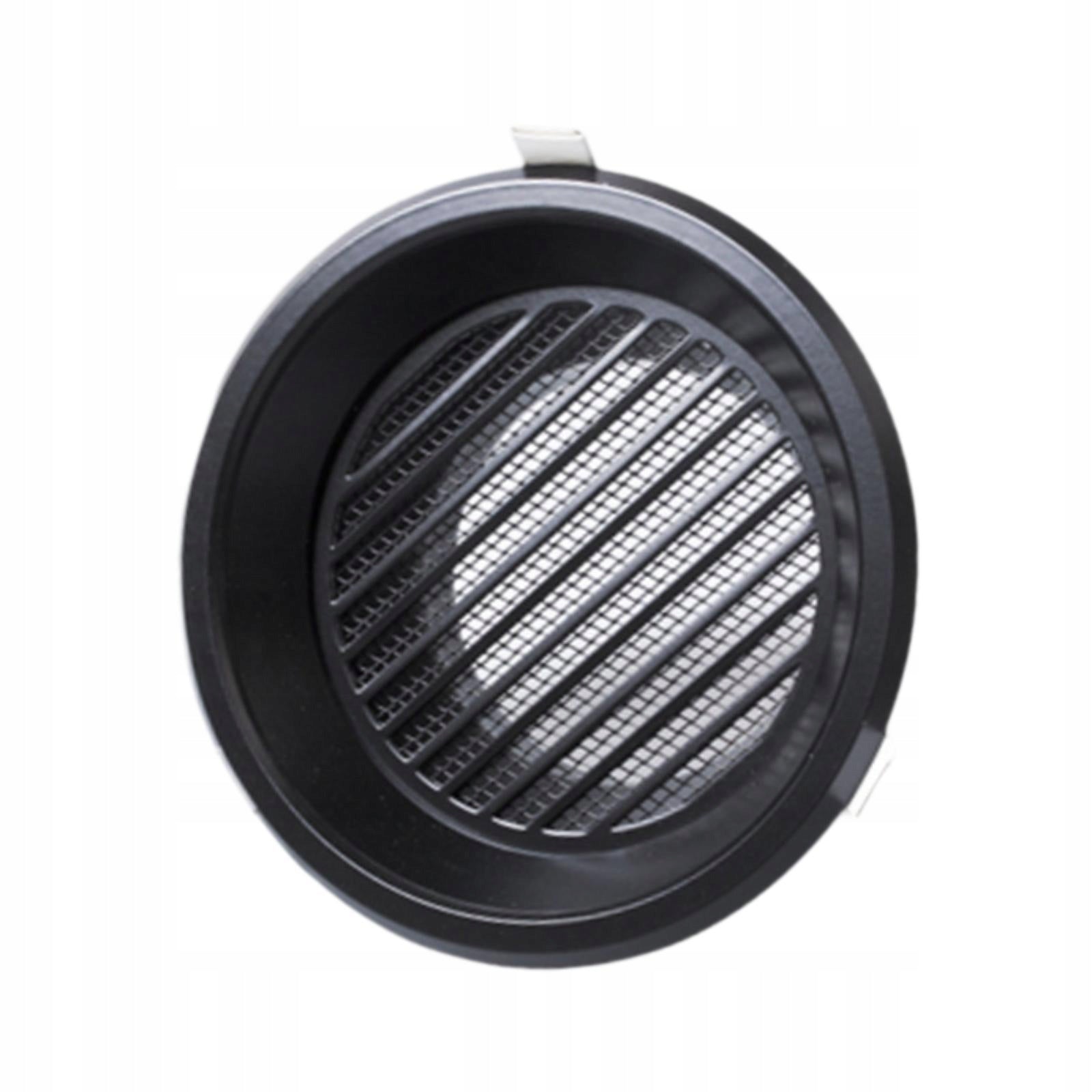 Vent Duct Cover Air Outlet ,Easy to Install, Vent Cap, Aluminum Alloy black Model vent cover