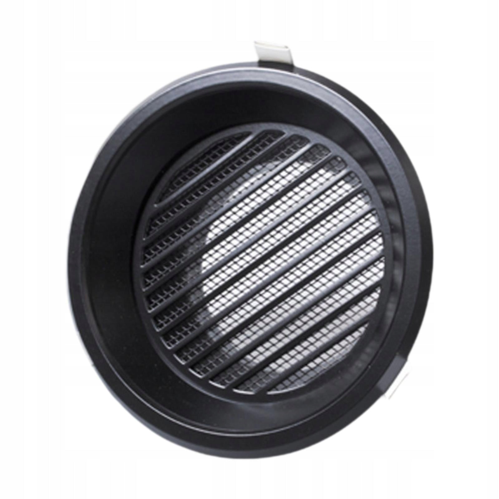 Vent Duct Cover Air Outlet ,Easy to Install, Vent Cap, Aluminum Alloy black