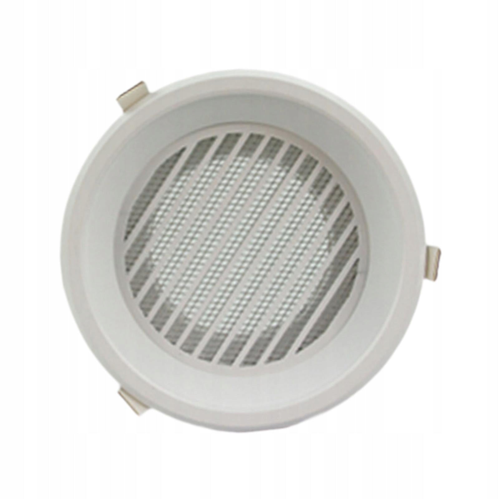 Vent Duct Cover Aluminum Alloy Return Filters Grille Ceiling Vent white Dominant color white