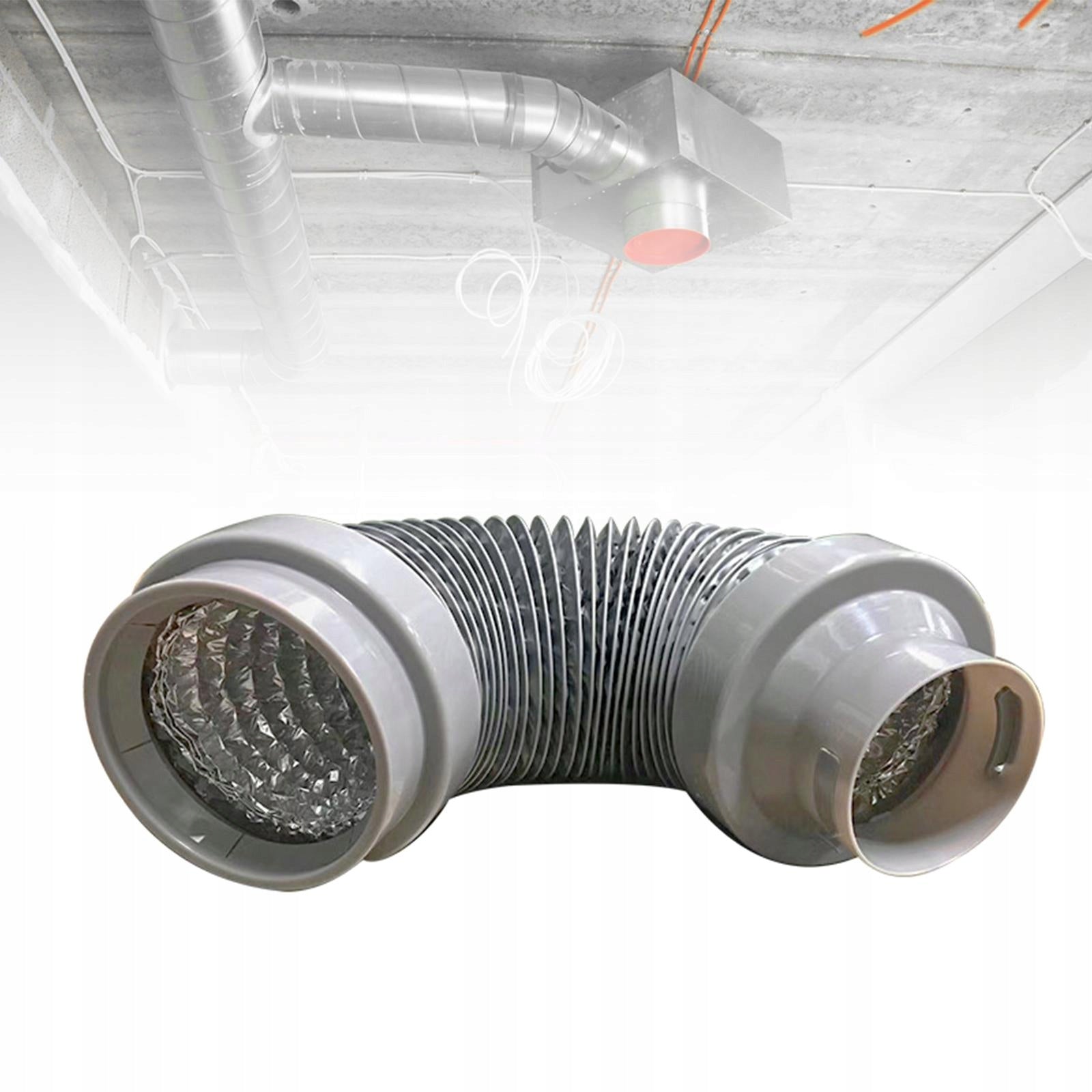 Vent Duct Hose Exhaust Pipe Duct Pipe Interface End 75 Transfer 110 Notified body number 9999