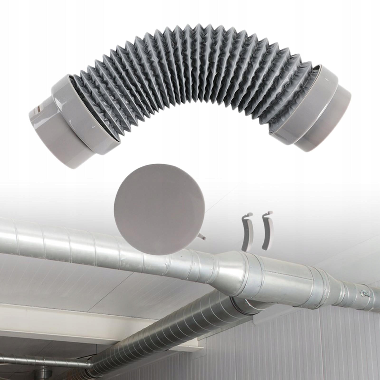 Vent Duct Hose Repair Diy Duct Pipe Interface Ventilation End 75 with Lid Medical device class IIa